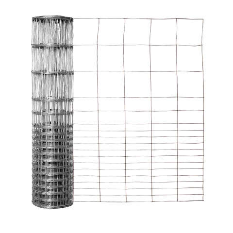 Garden Craft 28 in. H X 50 ft. L Galvanized Steel Welded Wire Fence