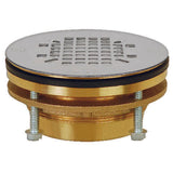 Sioux Chief JackRabbit 2 in. D Brass Shower Drain