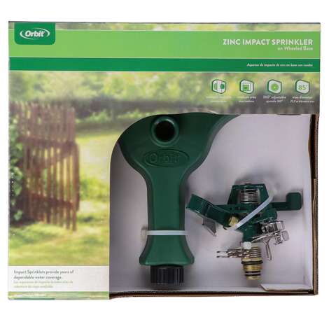 Orbit Plastic Wheeled Base Impact Sprinkler 5670 sq ft 1 pk