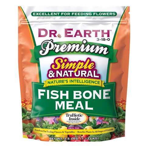 Dr. Earth Pure & Natural Organic Granules Bone Meal 2.5 lb