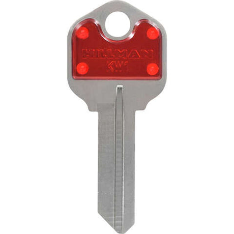 Hillman ColorPlus House/Office Key Blank Single, Pack of 5