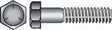 HILLMAN 3/4 in. D X 6 in. L Heat Treated Zinc Steel Hex Head Cap Screw 20 pk