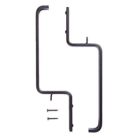 Panacea Black Aluminum 3-3/16 in. H Adjustable Plant Bracket 1 pk