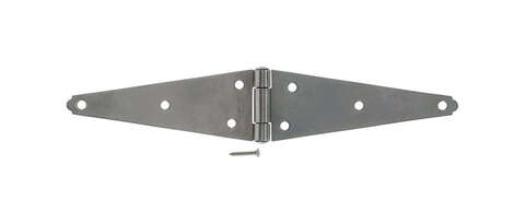 Ace 8 in. L Stainless Steel Heavy Duty Strap Hinge 1 pk