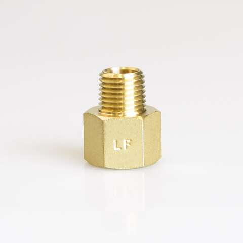 ATC 3/8 in. FPT X 1/4 in. D MPT Brass Reducing Coupling