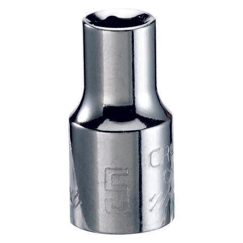 Craftsman 5 mm X 1/4 in. drive Metric 6 Point Standard Shallow Socket 1 pc