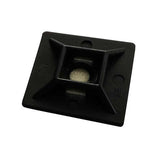 Steel Grip 1 in. L Black Cable Tie Base Mount 5 pk