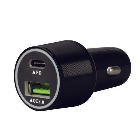 Fabcordz 2 Port USB A/C Car Charger 1 pk