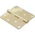 Ace 4 in. L Satin Brass Residential Door Hinge 1 pk