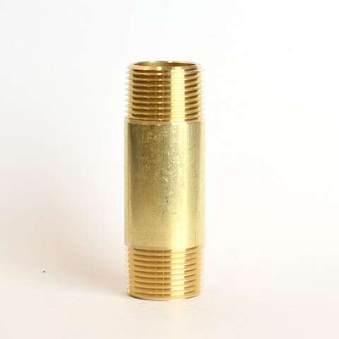 ATC 3/4 in. MPT X 3/4 in. D MPT Red Brass Nipple 3 in. L