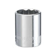 Craftsman 22 mm X 1/2 in. drive Metric 12 Point Standard Shallow Socket 1 pc