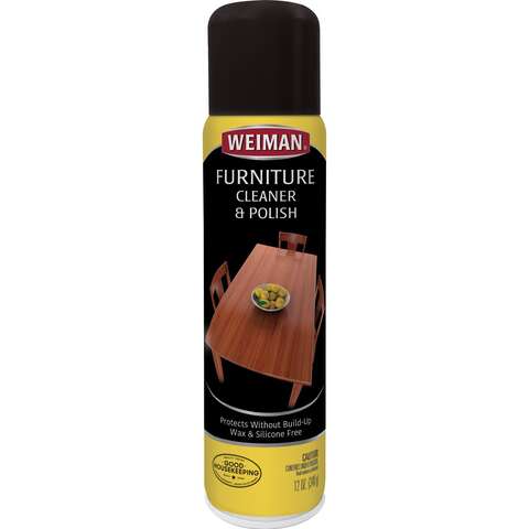 Weiman Lemon Scent Furniture Polish 12 oz Spray, Pack of 6