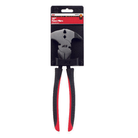 Ace 10 in. Alloy Steel Fence Pliers