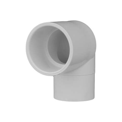 Charlotte Pipe Schedule 40 1-1/2 in. Spigot X 1-1/2 in. D Slip PVC Street Elbow 1 pk