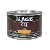 Old Masters Semi-Transparent Maple Oil-Based Alkyd Gel Stain 1 pt, Pack of 4