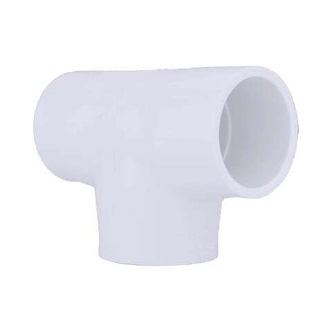 Charlotte Pipe Schedule 40 1-1/4 in. Slip X 1-1/4 in. D Slip PVC Tee 1 pk, Pack of 25