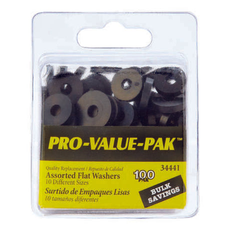 Danco 0.00 in. D Rubber Assorted Washer 100 pk