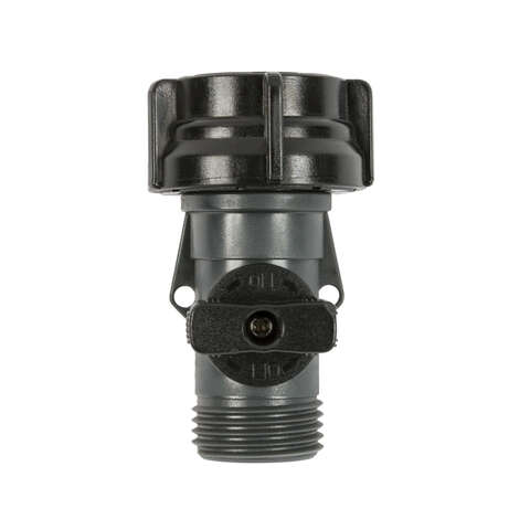 Ace Plastic Threaded Male Hose Shut-off Valve, Pack of 12