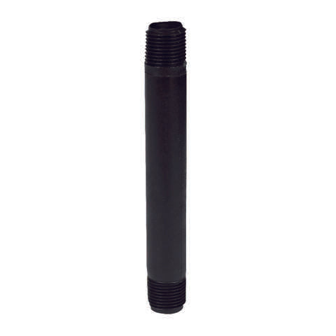 B&K Schedule 40 1/2 in. MIP X 1/2 in. D MIP Polyethylene 6 in. Nipple 1 pk