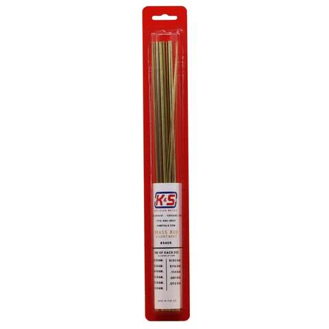 K&S 12 in. L Round Brass Tube 11 pk