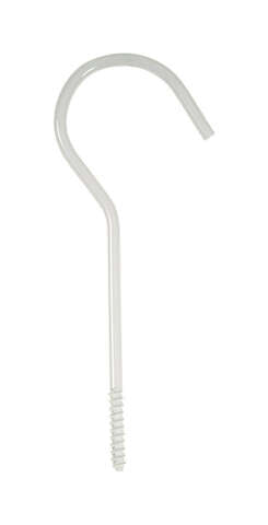 Panacea White Steel 6 in. H Sturdy Plant Hook 1 pk