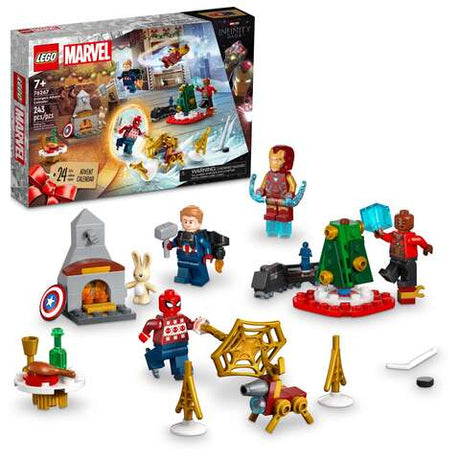 LEGO Advent Marvel Guardians of the Galaxy Advent Calendar Multicolored 243 pc