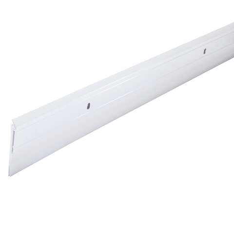 M-D Deny White Aluminum/Vinyl Sweep For Doors 36 in. L X 2.75 in.