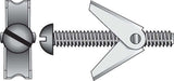 HILLMAN 1/4 in. D X 3 in. L Round Steel Toggle Bolt 6 pk, Pack of 5