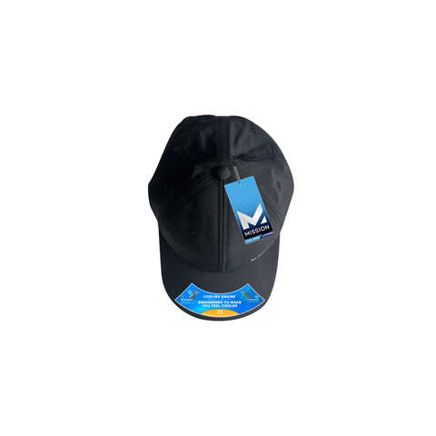 Mission Cooling Performance Hat Black One Size Fits Most