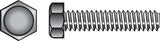 HILLMAN 5/16 in. D X 6 in. L Zinc Plated Steel Hex Tap Bolt 50 pk