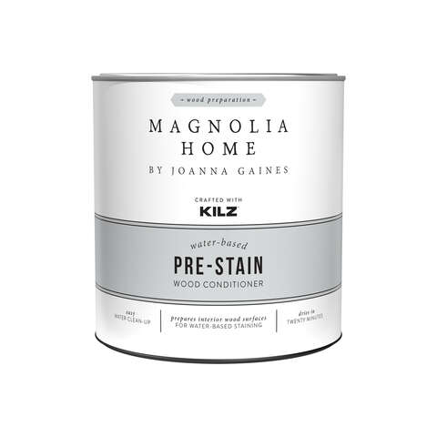 Magnolia Home by Joanna Gaines Kilz Transparent Flat Clear Water-Based Acrylic Pre-Stain Conditioner, Pack of 6