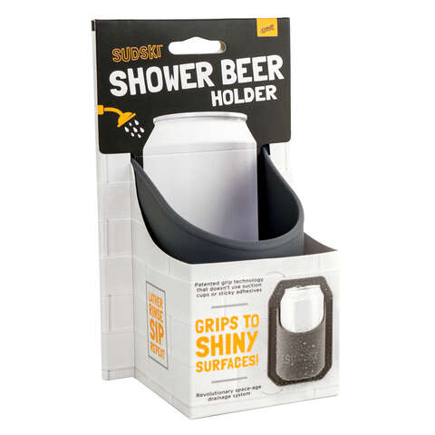 30 Watt SUDSKI Beer Can Holder Shower Caddy Silicone 1 pk