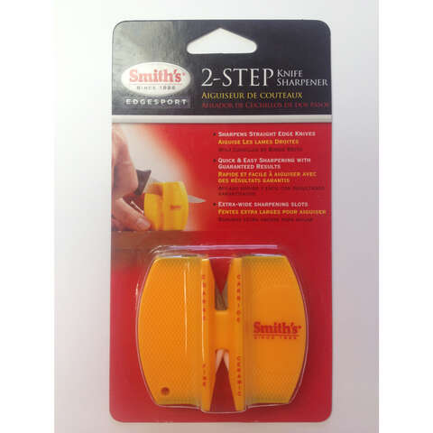 Smith's 2-Step Carbide/Ceramic Knife Sharpener 1,500 Grit 1 pc