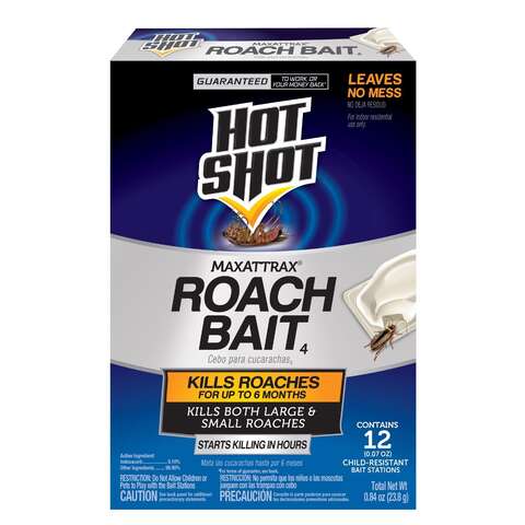 Hot Shot Maxattrax Roach Bait 0.84 oz, Pack of 6