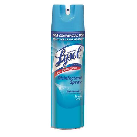 Lysol Fresh Scent Disinfectant Spray 19 oz 1 pk, Pack of 12