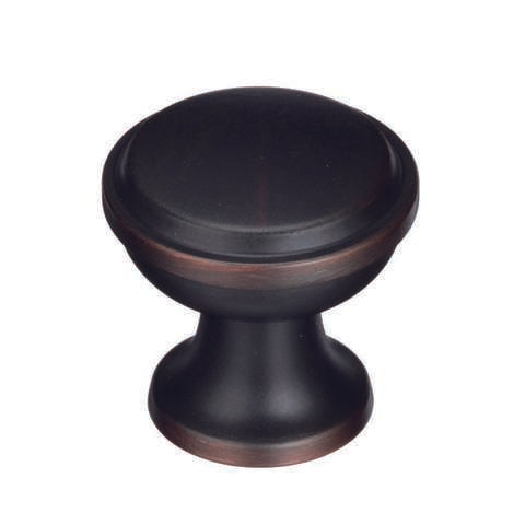 Amerock Westerly Collection Round Cabinet Knob 1-3/16 in. D 1-3/16 in. Oil Rubbed Bronze 1 pk