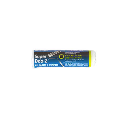 Wooster Super Doo-Z Fabric 7 in. W X 3/16 in. Regular Paint Roller Cover 1 pk, Pack of 12