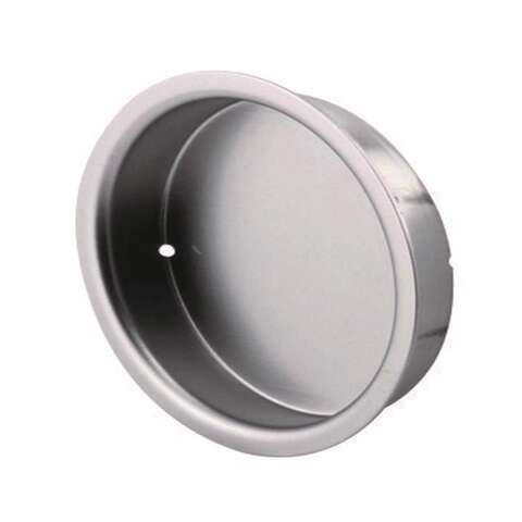 Ace 2.13 in. L Satin Nickel Silver Steel Door Finger Pull