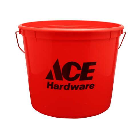 Ace Red 5 qt Bucket, Pack of 24