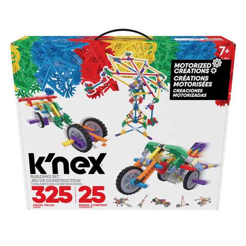 K'Nex Motorized Creations Building Set Toy Assorted 325 pc