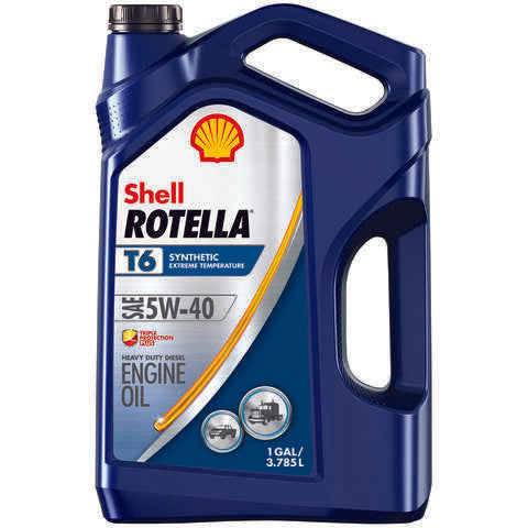 Shell Rotella 5W-40 4-Cycle Synthetic Motor Oil 1 gal 1 pk, Pack of 3