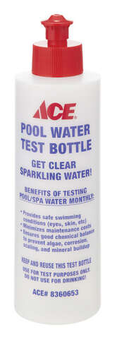 Ace Water Testing Bottle 7 oz, Pack of 12