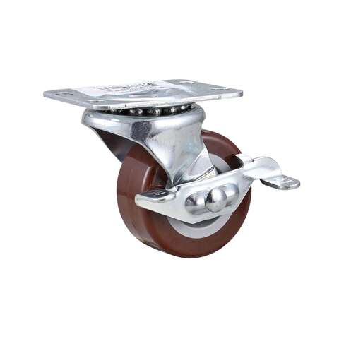 Projex 2 in. D Swivel Hard Rubber Caster 125 lb 1 pk