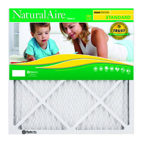 NaturalAire 30 in. W X 30 in. H X 1 in. D Pleated 8 MERV Pleated Air Filter 1 pk, Pack of 12