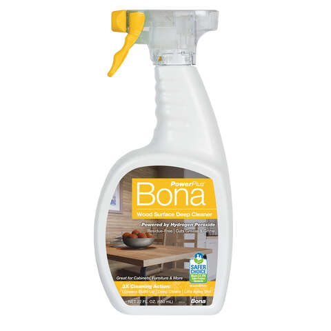 Bona PowerPlus Wood Cleaner 22 oz Liquid, Pack of 6