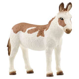 Schleich American Spotted Donkey Figurine Brown/White 1 pc, Pack of 5