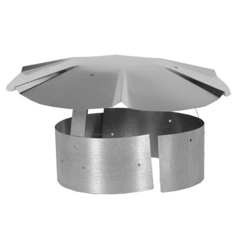 Imperial 4 in. Galvanized Steel Chimney Rain Cap, Pack of 4