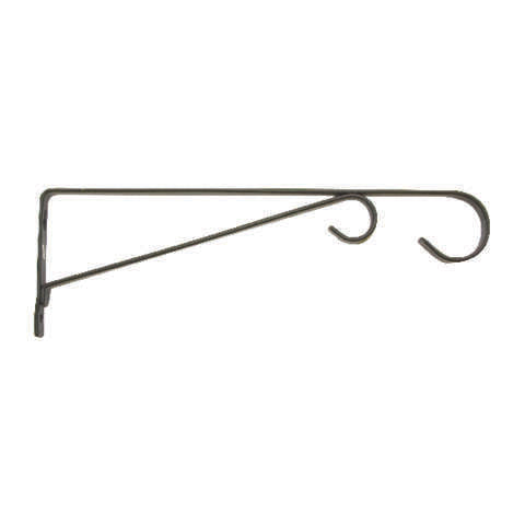 Panacea Black Steel 12 in. H Straight w/Loop Plant Hook 1 pk