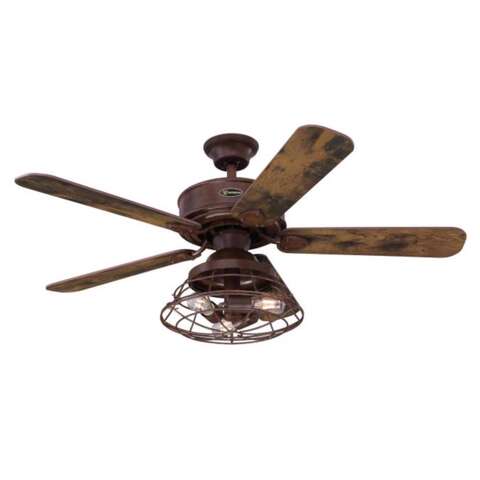 Westinghouse Barnett 48 in. Pewter Brown LED Indoor Ceiling Fan