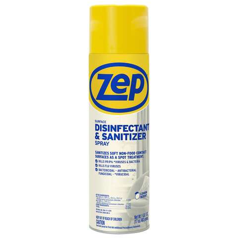 Zep No Scent Disinfectant Spray 32 oz 1 pk, Pack of 12